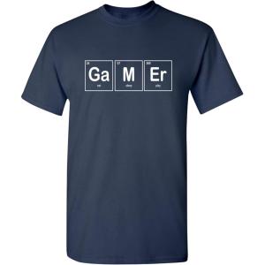 imageGamer Eat Sleep Play Video Game Graphic Novelty Sarcastic Funny T ShirtNavy