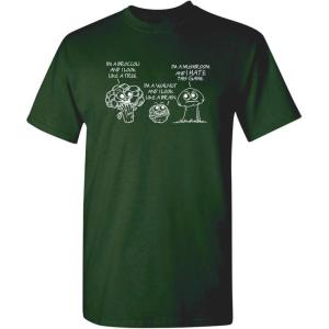 imageIm A Mushroom and I Hate This Game Graphic Novelty Sarcastic Funny T ShirtForest