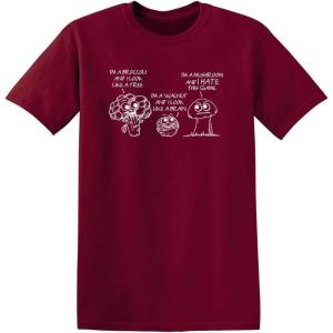 imageIm A Mushroom and I Hate This Game Graphic Novelty Sarcastic Funny T ShirtGarnet