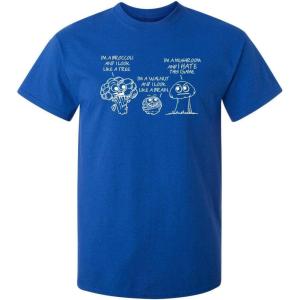 imageIm A Mushroom and I Hate This Game Graphic Novelty Sarcastic Funny T ShirtRoyal