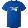 imageGamer Mode On Video Game Graphic Novelty Sarcastic Funny T ShirtRoyal