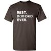 imageBest Dog Dad Ever for Dad Pet Lover Gift for Dad Funny T ShirtBrown