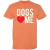 imageDogs Love Me Graphic Novelty Sarcastic Funny T ShirtSunset