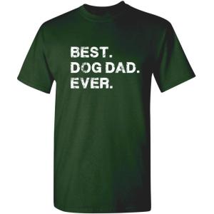 imageBest Dog Dad Ever for Dad Pet Lover Gift for Dad Funny T ShirtForest