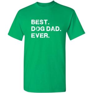 imageBest Dog Dad Ever for Dad Pet Lover Gift for Dad Funny T ShirtIrish