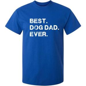 imageBest Dog Dad Ever for Dad Pet Lover Gift for Dad Funny T ShirtRoyal