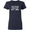 imageDogs Because People Suck Womens Pet Lovers Womens Funny TShirtNavy