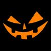 imageVampire Pumpkin Smile Face Emoticon Funny Halloween Mens TShirtBlack1