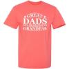 imageGreat Dads Get Promoted to Grandpas Humor Sarcasm Funny T ShirtCoral