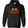 imageStitched Pumpkin Emoticon Graphic Costume Halloween TShirtBlack Hod