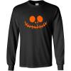 imageStitched Pumpkin Emoticon Graphic Costume Halloween TShirtBlack Mls