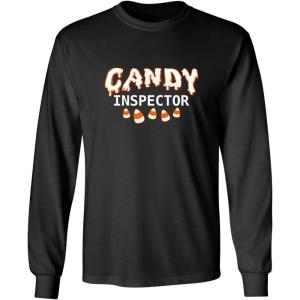 imageCandy Inspector Halloween Humor Graphic Novelty Sarcastic Funny T ShirtBlack Mls