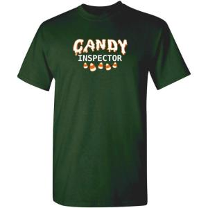 imageCandy Inspector Halloween Humor Graphic Novelty Sarcastic Funny T ShirtForest