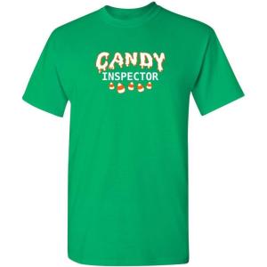 imageCandy Inspector Halloween Humor Graphic Novelty Sarcastic Funny T ShirtIrish