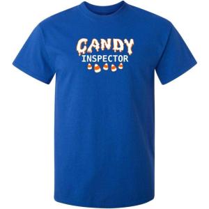 imageCandy Inspector Halloween Humor Graphic Novelty Sarcastic Funny T ShirtRoyal