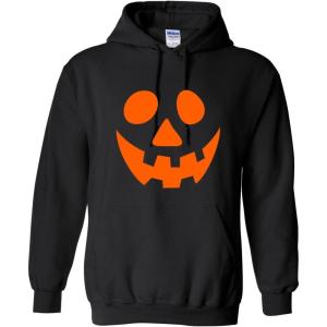 imageSmile Pumpkin Emoticon Graphic Costume Funny Halloween TShirtBlack Hod