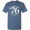 image76 Patriotic America USA 4th of July Adult Mens Graphic Novelty T ShirtDusk