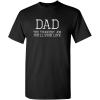 imageDad Toughest Job Youll Ever Love Humor Graphic Novelty Sarcastic Funny T ShirtBlack