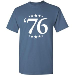 image76 Patriotic America USA 4th of July Adult Mens Graphic Novelty T ShirtDusk
