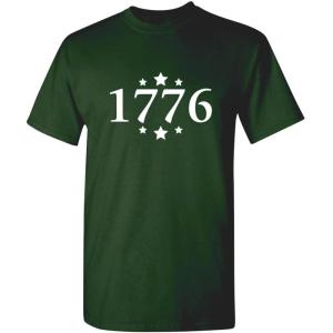 image76 Patriotic America USA 4th of July Adult Mens Graphic Novelty T ShirtForest
