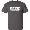 imageFather The Noble Element Graphic Novelty Super Soft Ringspun Funny T ShirtCharcoal