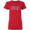 imageIm not AntiSocial Sarcastic Graphic Novelty Cool Womens Funny T ShirtRed