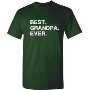 imageBest Grandpa Ever Gift Idea for Dad Novelty Humor Funny T ShirtForest
