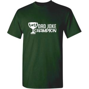 imageDad Joke Champion Father Pops Joker Comedy Novelty Mens Gift Funny T ShirtForest
