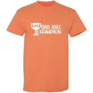 imageDad Joke Champion Father Pops Joker Comedy Novelty Mens Gift Funny T ShirtSunset