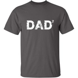 imageDad Squared Graphic Novelty Sarcastic Funny T ShirtCharcoal