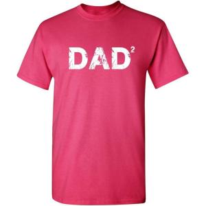 imageDad Squared Graphic Novelty Sarcastic Funny T ShirtPink
