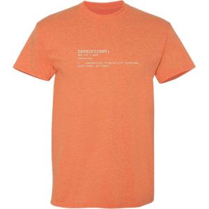 imageDadnificent Dad Fathers Day Graphic Novelty Sarcastic Funny T ShirtSunset