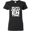 imageFeelin Good Tees Be My Valentine Valentines Day Ladies T ShirtBlack