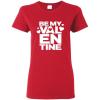 imageFeelin Good Tees Be My Valentine Valentines Day Ladies T ShirtRed