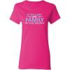 imageIf You Met My Family Sarcastic Graphic Novelty Cool Womens Funny T ShirtPink