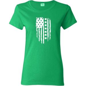 imageIrish Flag St Patricks Day Novelty Sarcastic Funny T ShirtIrish Wc