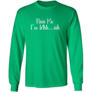 imageIrishIsh St Patricks Day Mens Ladies Holiday St Paddys Day Funny T ShirtIrish Mls