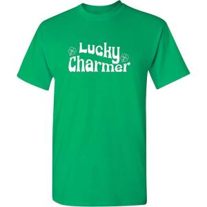 imageLucky Charmer St Patricks Day Novelty Sarcastic Funny T ShirtIrish