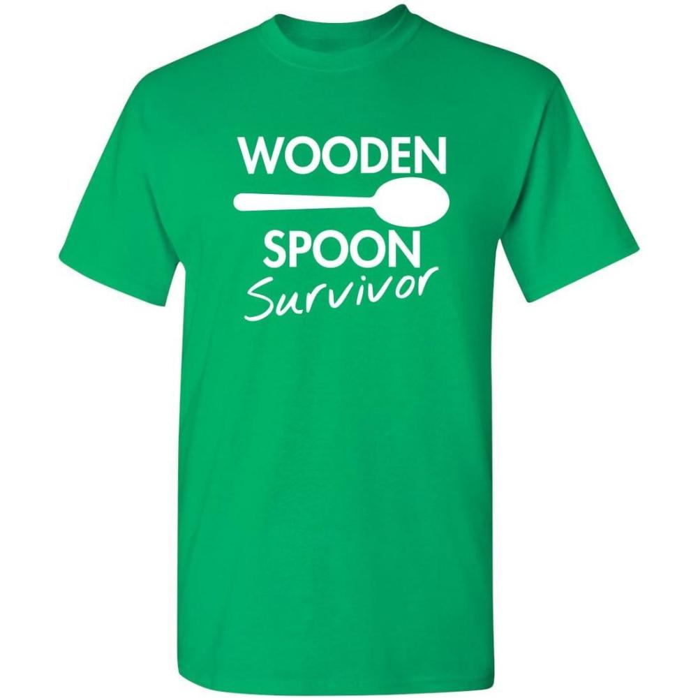 imageWooden Spoon Survivor Adult Humor Mens Graphic Novelty Sarcastic Funny T ShirtIrish