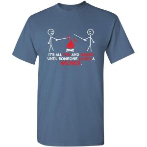 imageIts All Fun and Games Until Funny Novelty Graphic Sarcastic Funny TShirtDusk