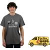 imageNever Forget Mens Cassette Tape VHS Gamer Old School Mens Very Funny T ShirtCharcoal