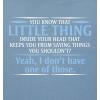 imageYou Know The Little Thing Cool Graphic Sarcastic Sarcasm Novelty Funny T ShirtGarnet