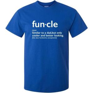 imageMens Funcle Gift for Uncle Graphic Novelty Funny T ShirtRoyal