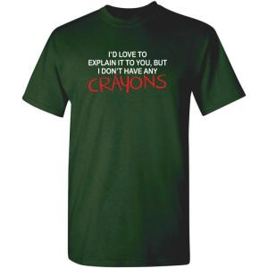 imageId Love to Explain It to You Graphic Novelty Sarcastic Funny T ShirtForest