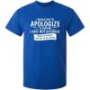 imageto Anyone I Have Not Offended Sarcastic Mens Novelty Funny T ShirtRoyal
