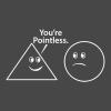 imageYoure Pointless Geometric Shapes Novelty Funny Abstract Design T ShirtDusk