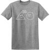 imageYoure Pointless Geometric Shapes Novelty Funny Abstract Design T ShirtHeather Grey