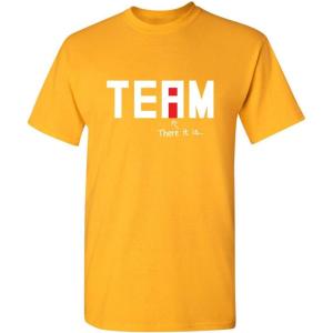 imageI Found The I in Team Sports Novelty Mens Graphic Sarcastic Funny T ShirtGold