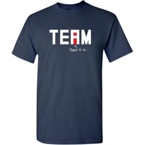 imageI Found The I in Team Sports Novelty Mens Graphic Sarcastic Funny T ShirtNavy