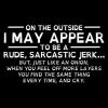 imageI May Appear Rude Sarcastic Graphic Novelty Offensive Funny T ShirtIrish